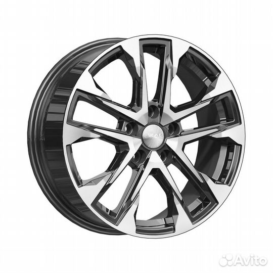 Литые диски 7x17 5x114.3 67.1 ET45 скад Атакор алмаз