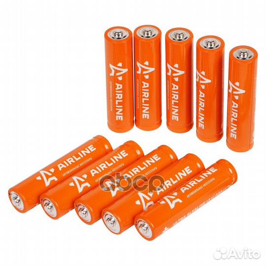 Батарейки LR03/AAA щелочные10 шт. AAA-10 airline