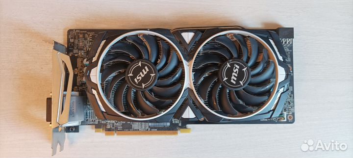 Видеокарта RX 580 8GB MSI 2304SP