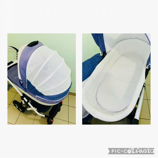 Коляска adamex 2в1 toscana