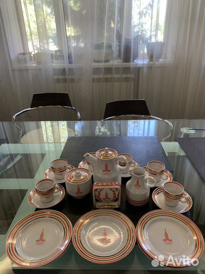 Сервиз олимпиада 1980