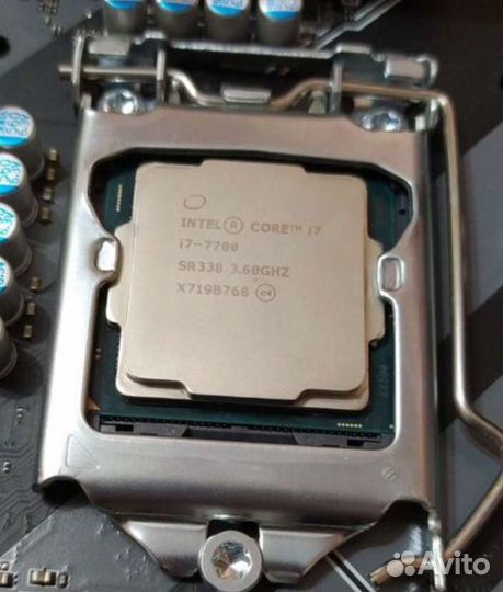 Процессор Intel core i7 7700 3.6Ghz, озу 16гб