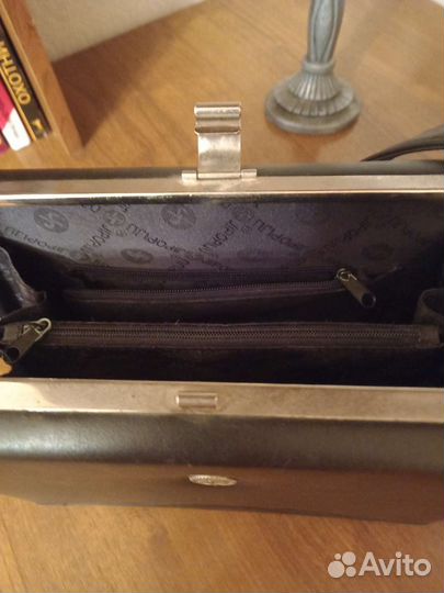 Ридикюль кожаный 1965 года выпуска