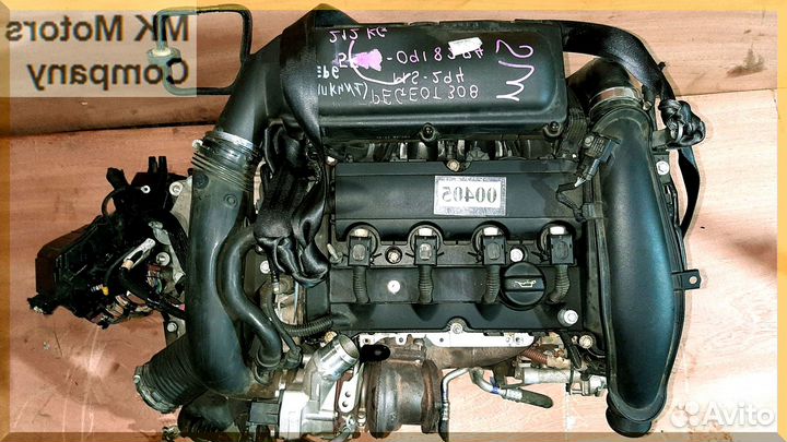 Двигатель EP6 5FV 5FT 5FX 5FY 1,6 Citroen C4 DS3