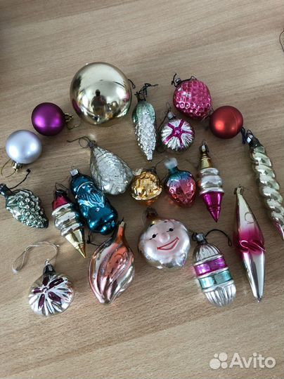 Елочные игрушки СССР