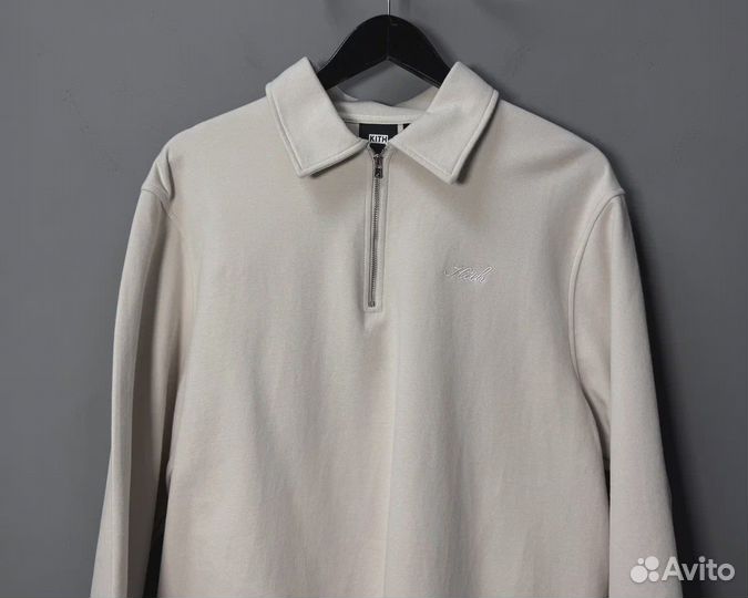 Джемпер Kith Rugby Shirt Cream