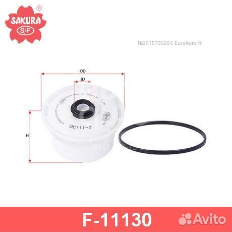 F11130 Sakura Фильтр топливный Toyota