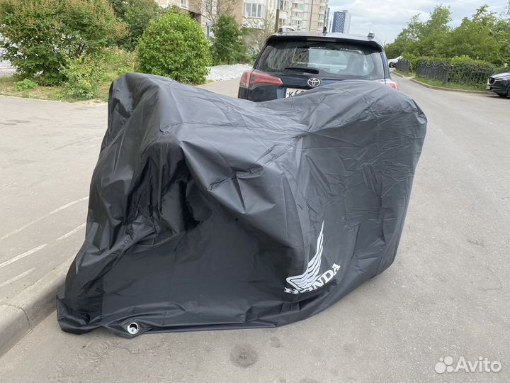 Чехол для мотоциклов Honda с задним кофром, 4XL