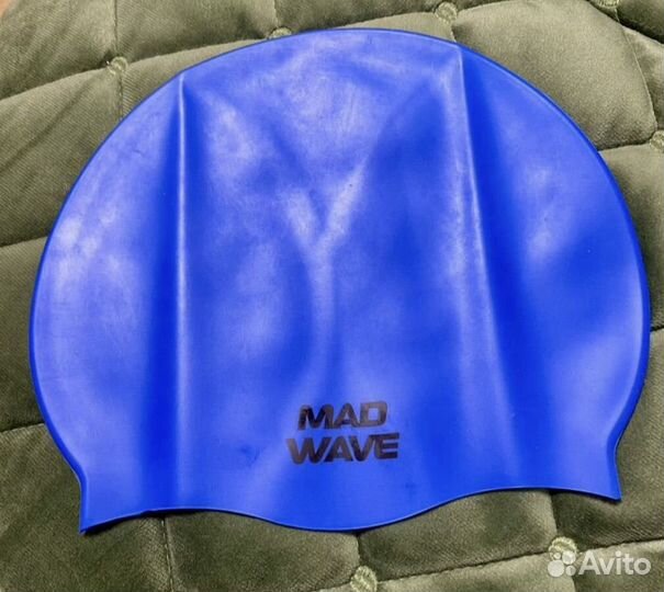 Шапочка для плавания mad wave новая