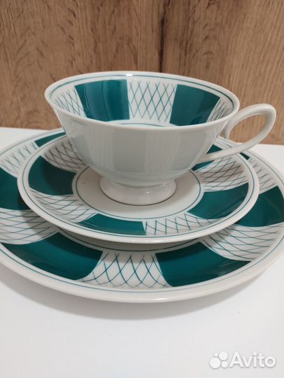 Трио ручная роспись Германия до1945г