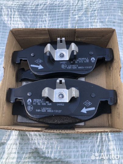 Колодки передние Ниссан Рено