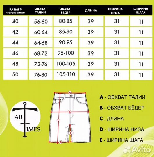 Шорты джинсовые летние бермуды