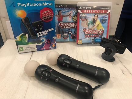 Ps3 Move Starter Pack 2шт Ps-Move