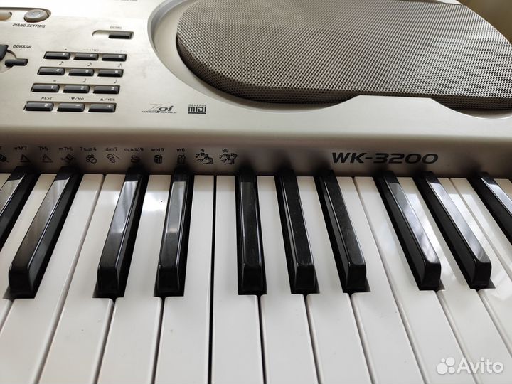 Синтезатор casio wk3200