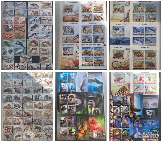 Марки Фауна Флора и др