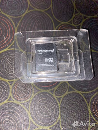 Карта памяти Transcend micro sd lock