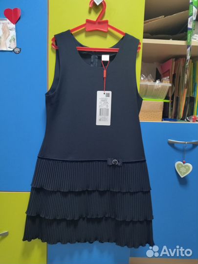 Сарафан школьный, р146