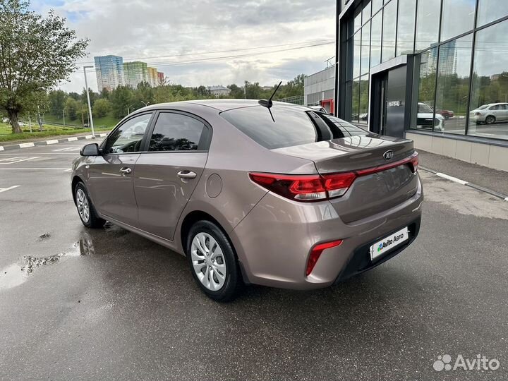 Kia Rio 1.4 МТ, 2018, 143 712 км