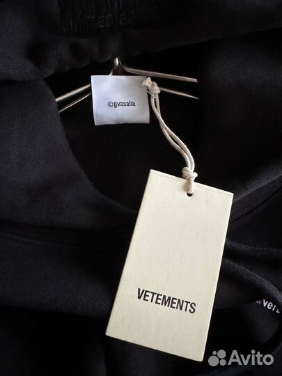 Худи/Толстовка Vetements Оригинал