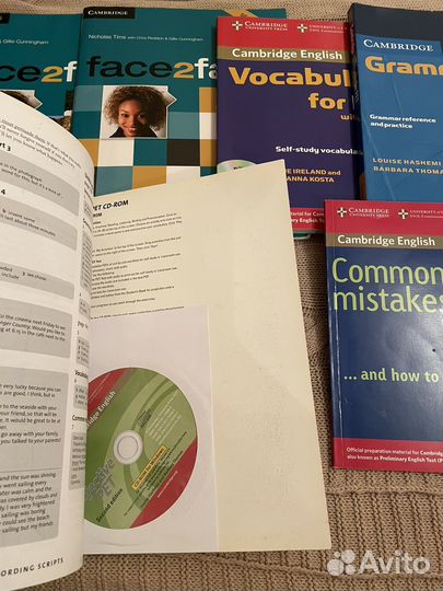 Учебники Cambridge English и face2face