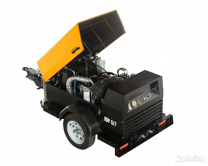 Передвижной дизельный компрессор Aztec 5200 л/мин