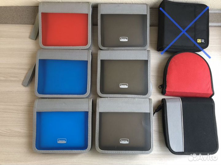 Hama.Чехлы для CD дисков тканевые.Оригиналы