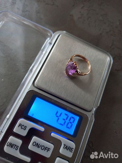 Золотое кольцо с александритом 583 СССР