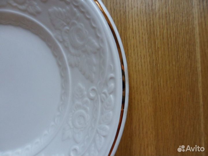 Большая тарелка, Блюдо, Зик Конаково, СССР, 26 см