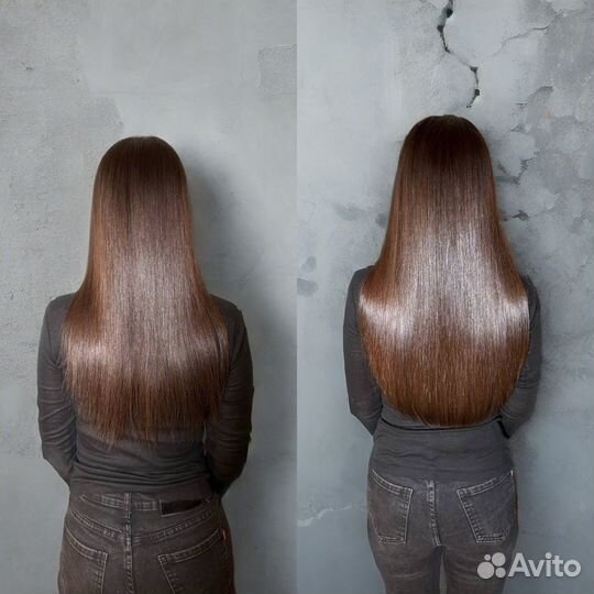 Наращивание натуральных волос