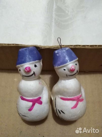 Елочные игрушки СССР