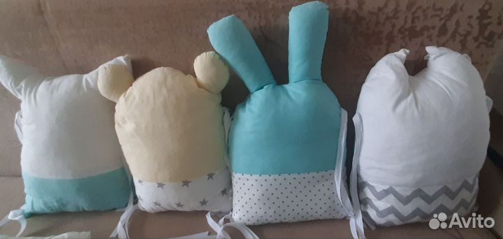 Бортики в кроватку