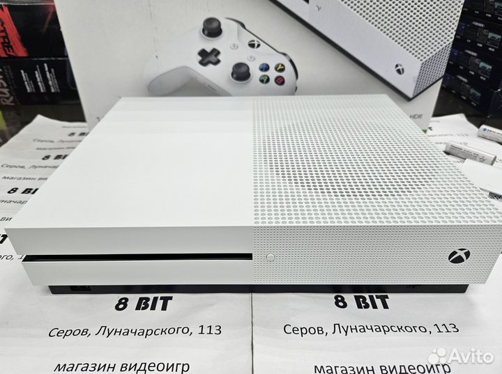 Xbox One S 1tb очень много игр
