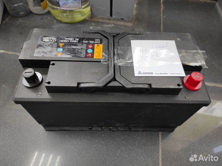 Б/у Аккумулятор AGM 90Ач 850А Delkor Rocket Корея