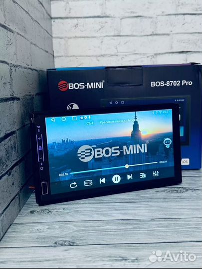 Автомагнитола 7 дюймов 2din android bos mini