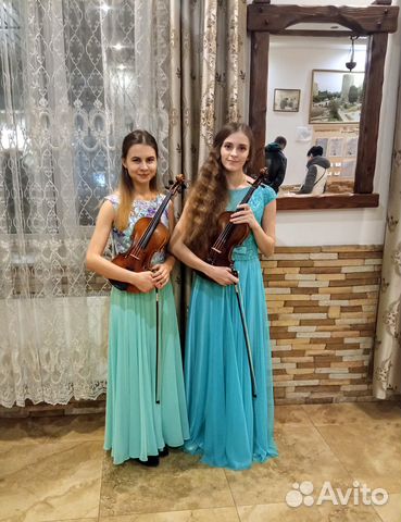 Живая музыка, скрипичный дуэт