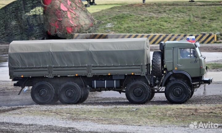 Тент на военный камаз 6350