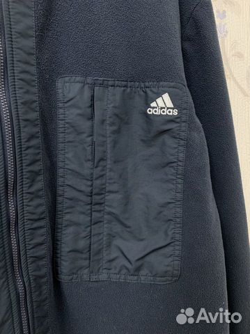 Флисовая кофта adidas