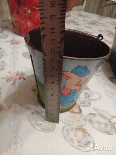 Ведерко и ванночка