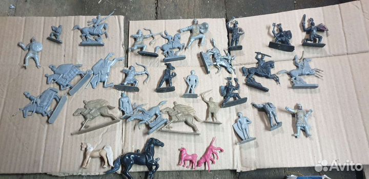 Солдатики пластмассовые СССР