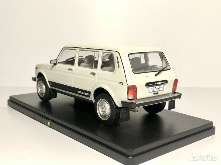 Модель автомобиля ваз 2131 нива пятидверка 1:24