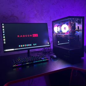 Мощный Игровой Компьютер с монитором Wi-Fi девайс