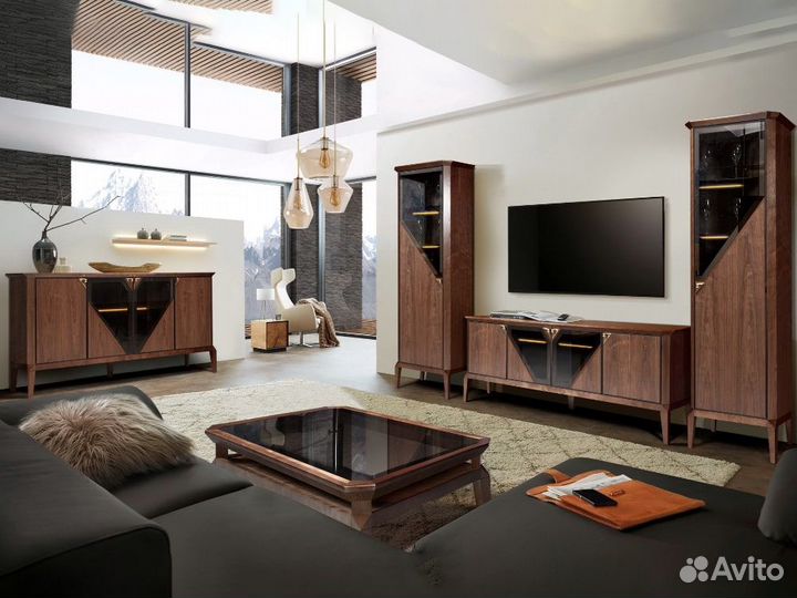 Тумба для тв дельта, Американский орех