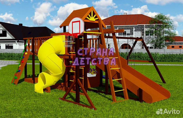 Площадка для игр на даче