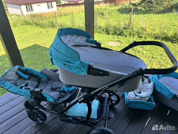 Коляска для двойни
