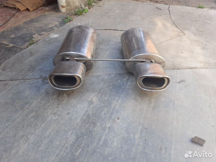 Продам нержавейка глушитель