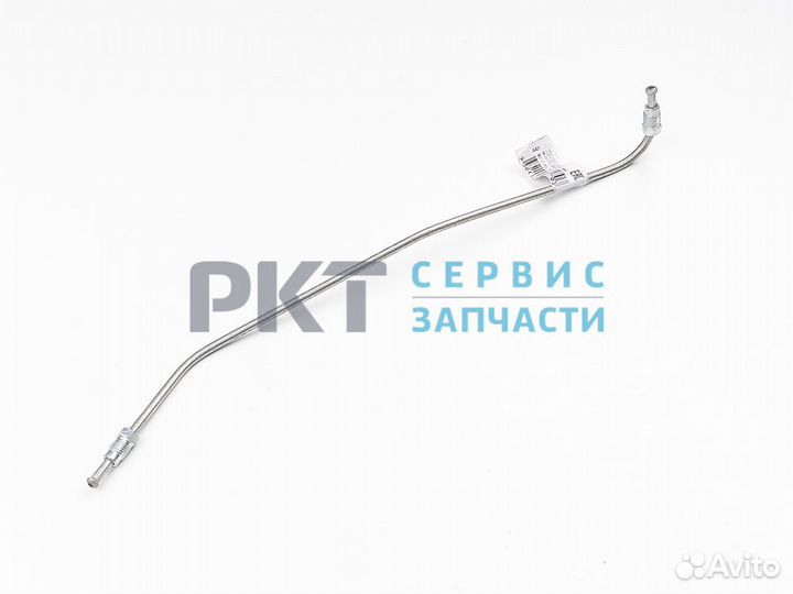 Трубка тормозная стальная 40см от переднего тройни