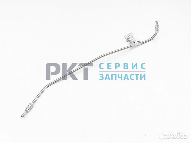 Трубка тормозная стальная 40см от переднего тройни