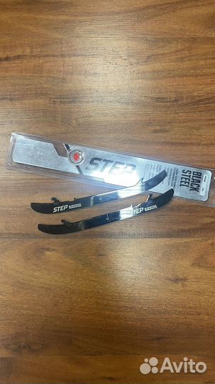 Лезвия для хоккеных коньков Step Black Steel,230