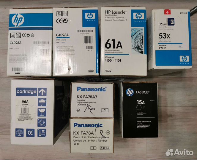 Картридж hp с4096а, c7115a, q7553x, c8061a, c4096