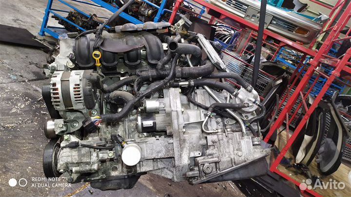 Двигатель Nissan Note E11 HR15DE